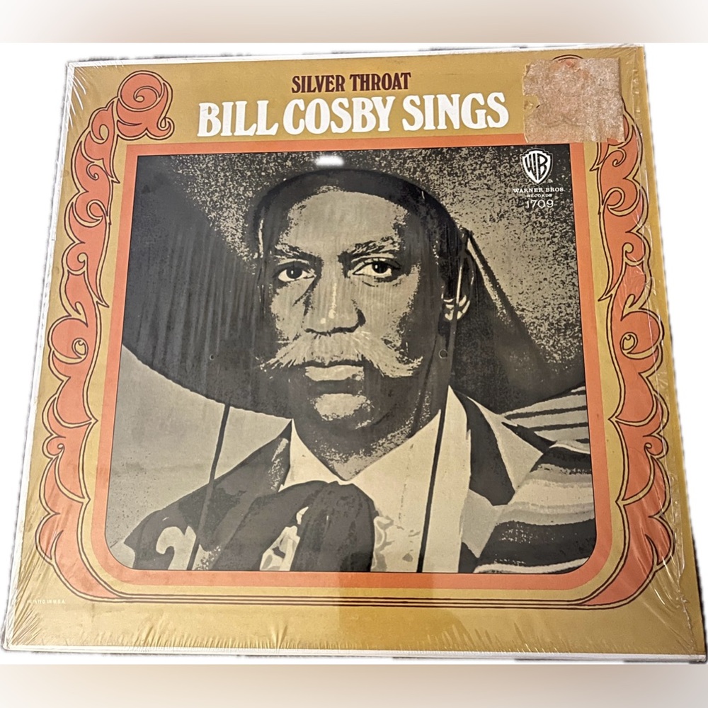 💜 Bill Cosby Sings Silver Throat Vinyl Album